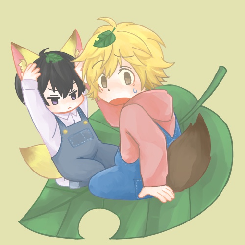 獣耳アクリルキーホルダー