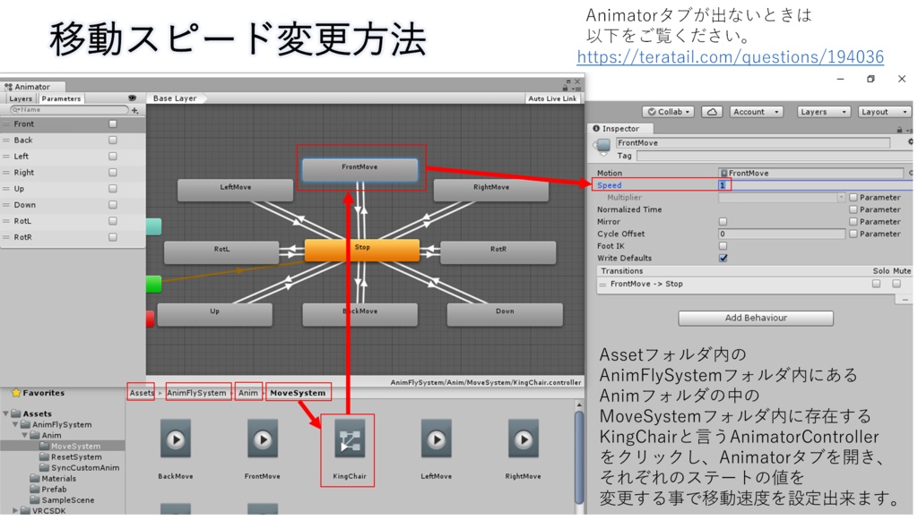 【※本ギミックはSDK2.0専用です!】AnimFlySystem_ver1.0 ~アニメーション駆動のVRCワールド飛行ギミック~