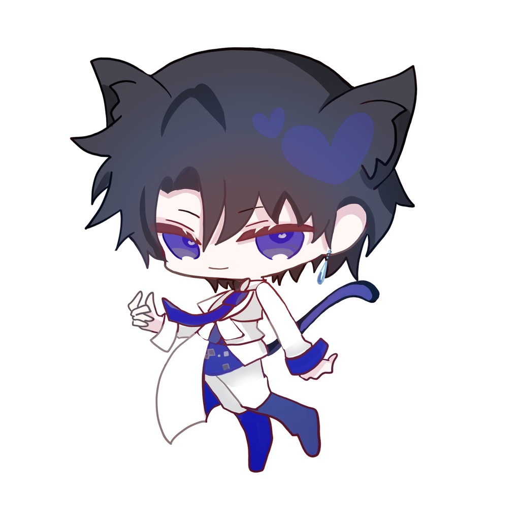 【MistyLand2】つゆver.缶バッジ＆ステッカー