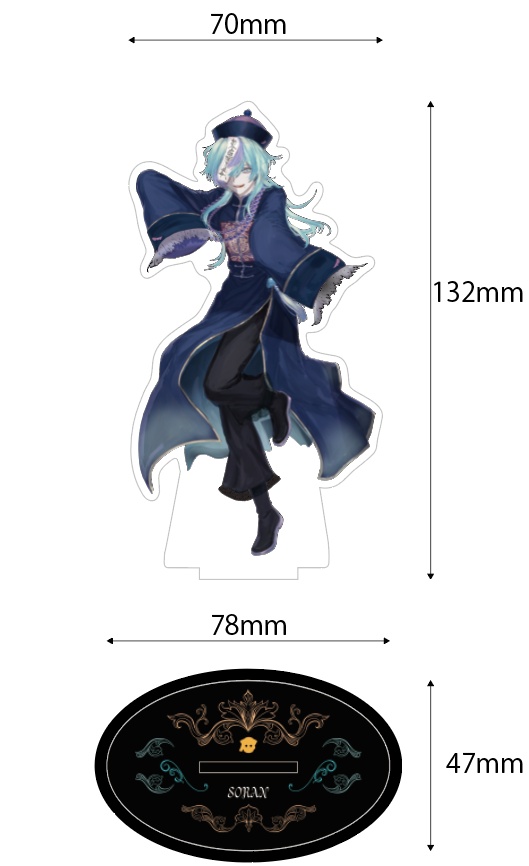 【受注限定販売】アクリルスタンド/天蘭