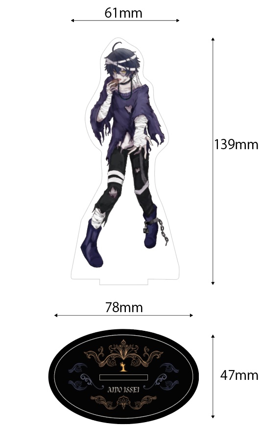 【受注限定販売】アクリルスタンド 全5種コンプリートセット(背景イラスト台紙付き)