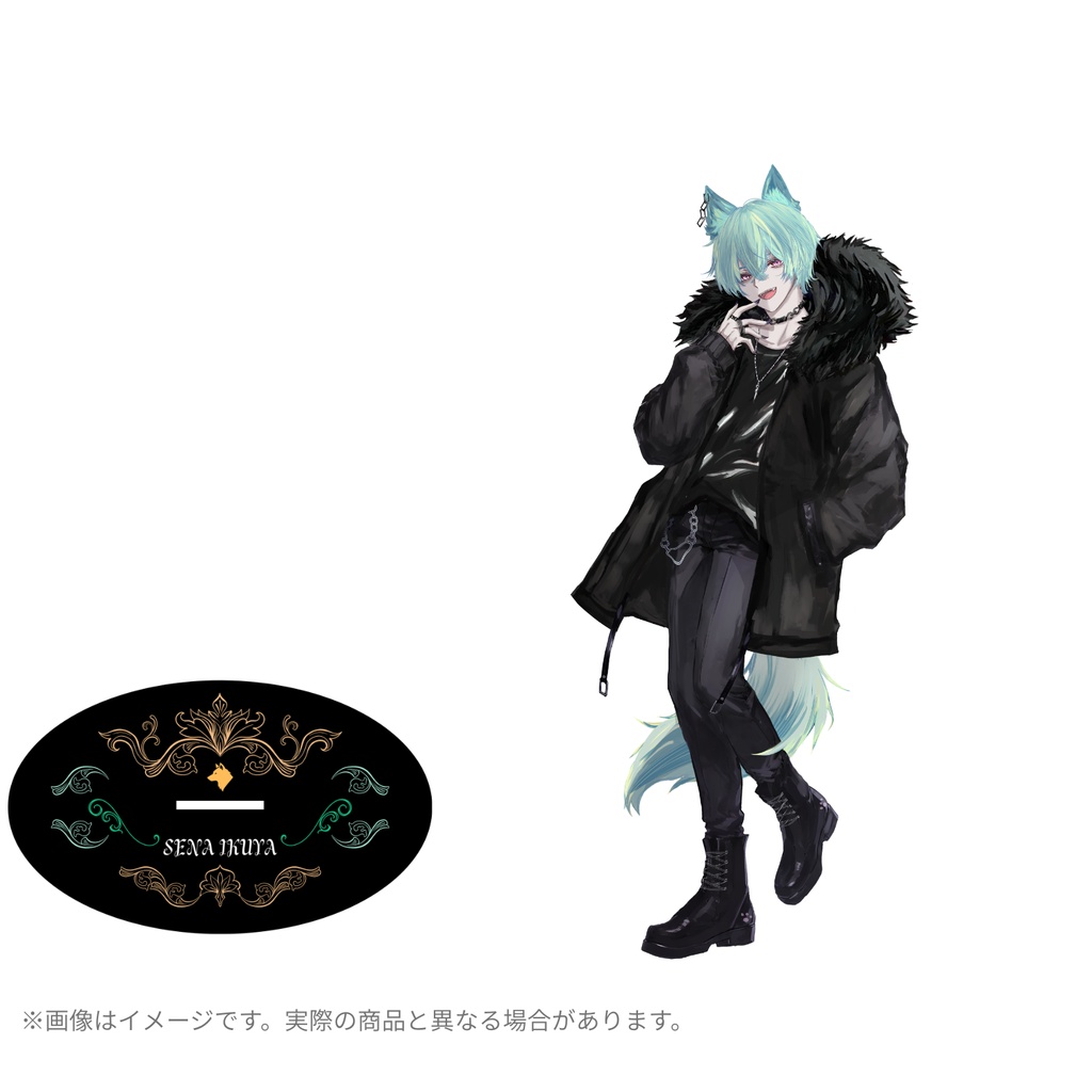 【受注限定販売】アクリルスタンド 全5種コンプリートセット(背景イラスト台紙付き)