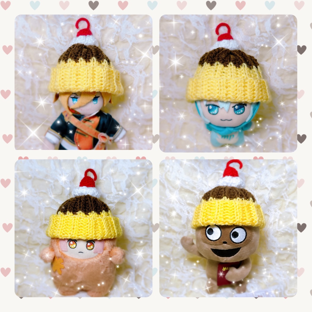 おめかしプリンニット帽