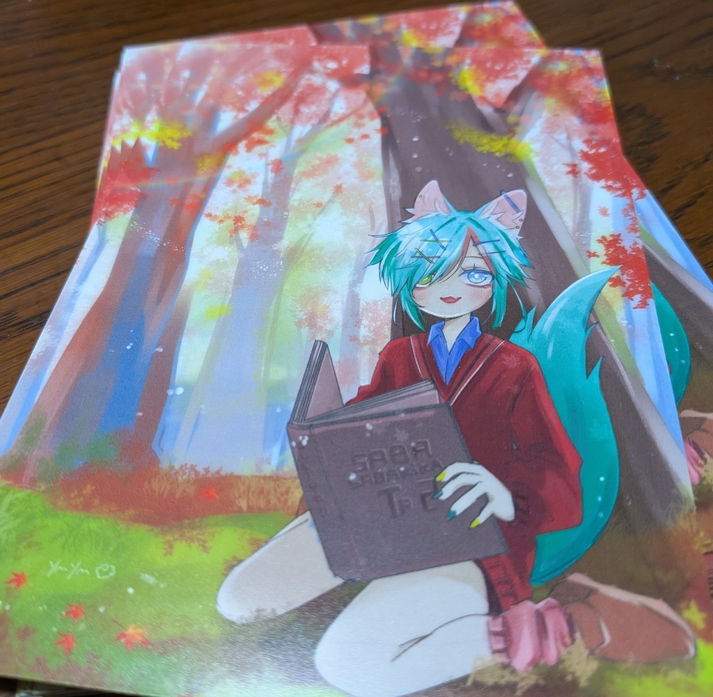 2025年秋ポストカード🍃2枚セット！🍁🍁