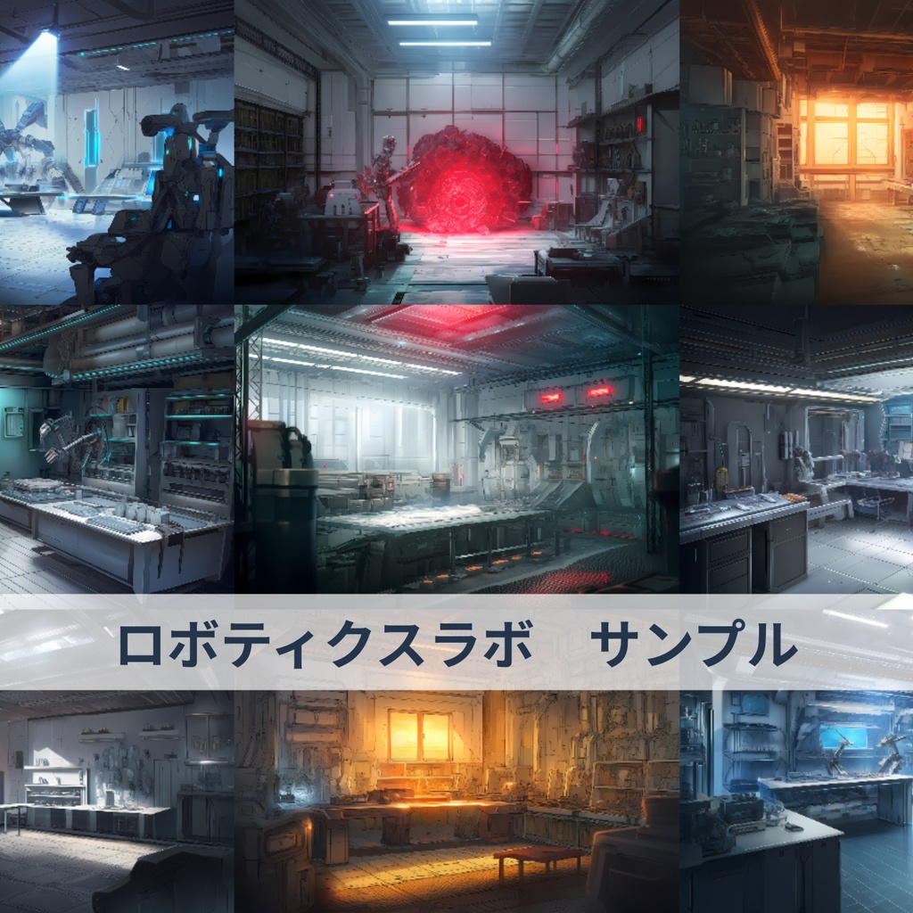 【全375枚】背景素材【SF・近未来・サイバー風】