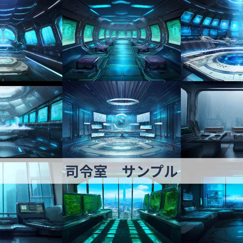 【全375枚】背景素材【SF・近未来・サイバー風】