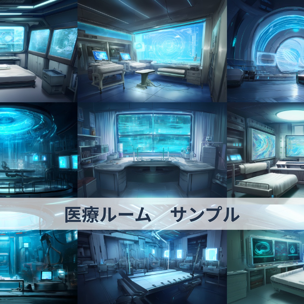 【全375枚】背景素材【SF・近未来・サイバー風】