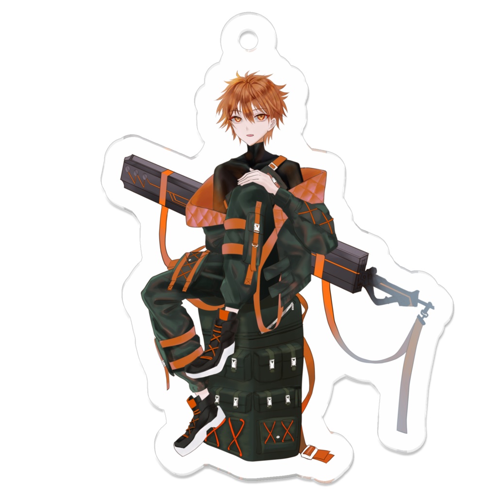 アクリルキーホルダー「おめがまる②」