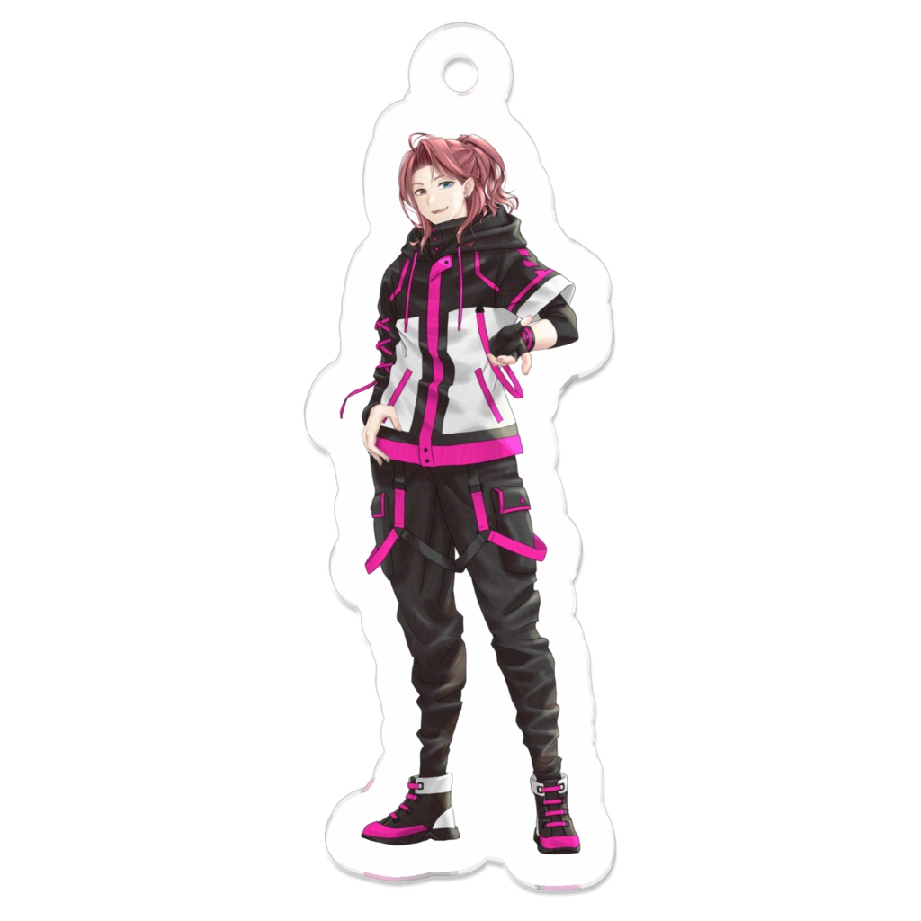 アクリルキーホルダー「夜桜玲音」