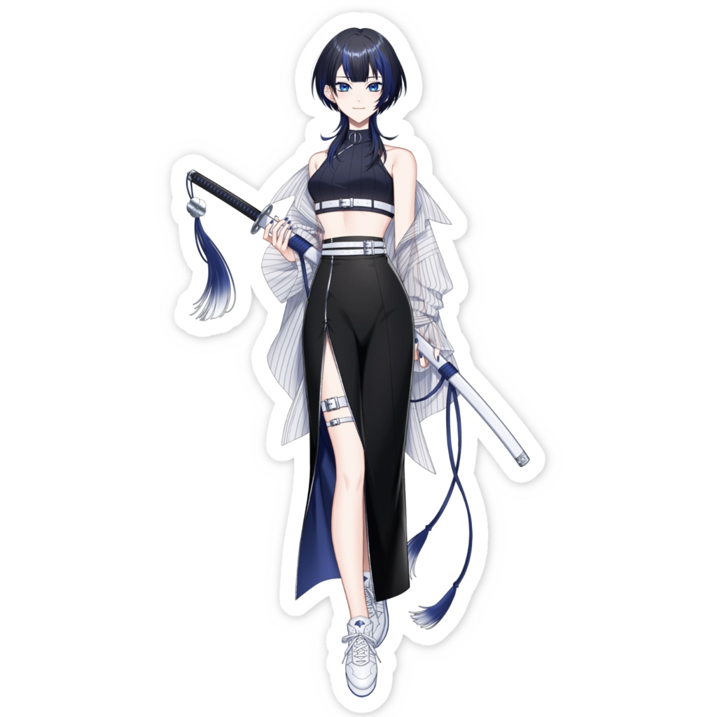 ステッカー「卯月あおい②」