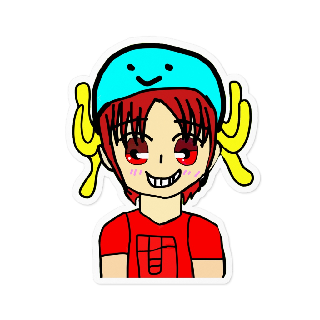 初期かんらステッカー