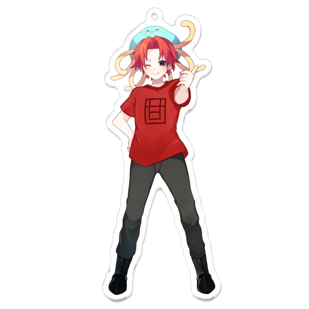 かんらキービジュアルアクリルキーホルダー