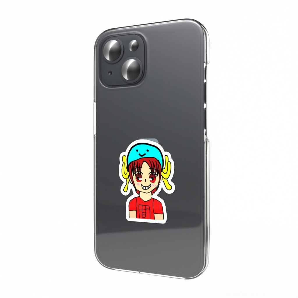 初期かんらスマホステッカー