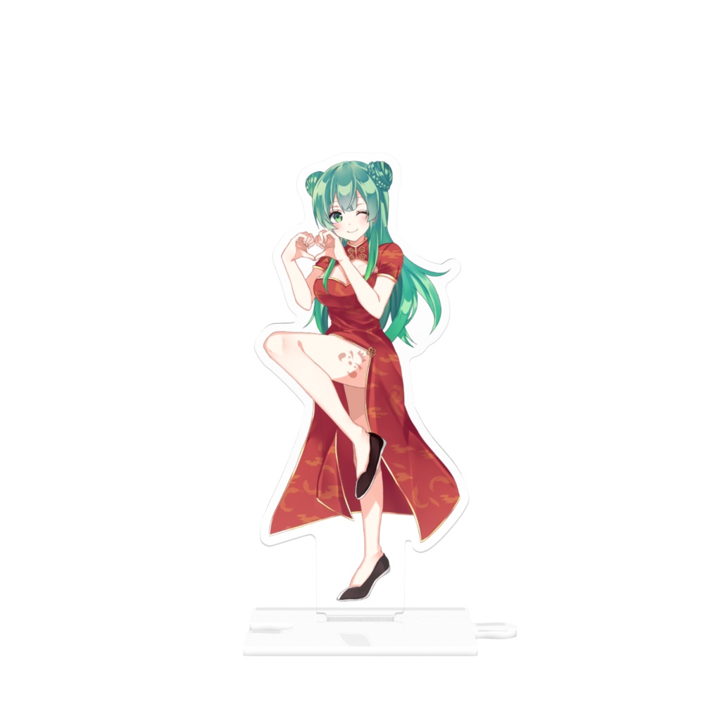 【みぺん】チャイナでつながるアクスタ♀