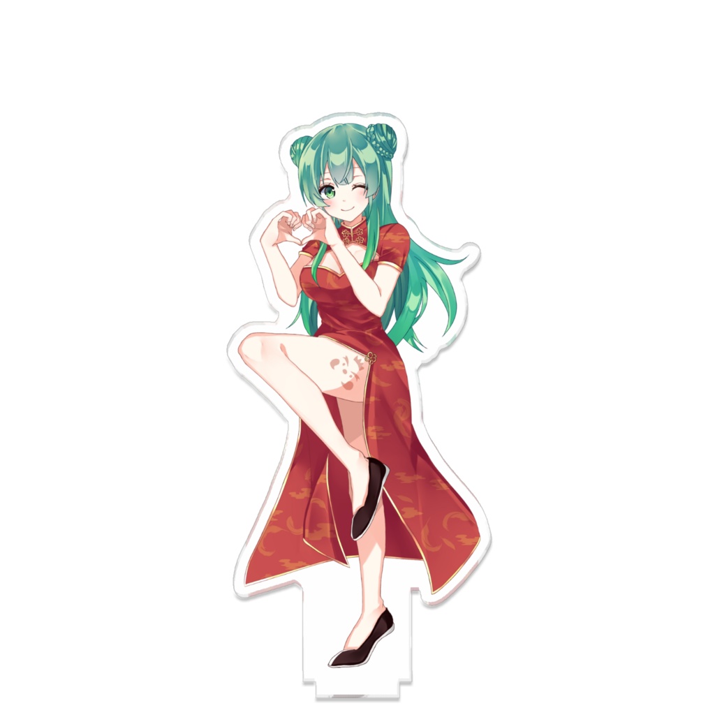 【みぺん】チャイナでつながるアクスタ♀