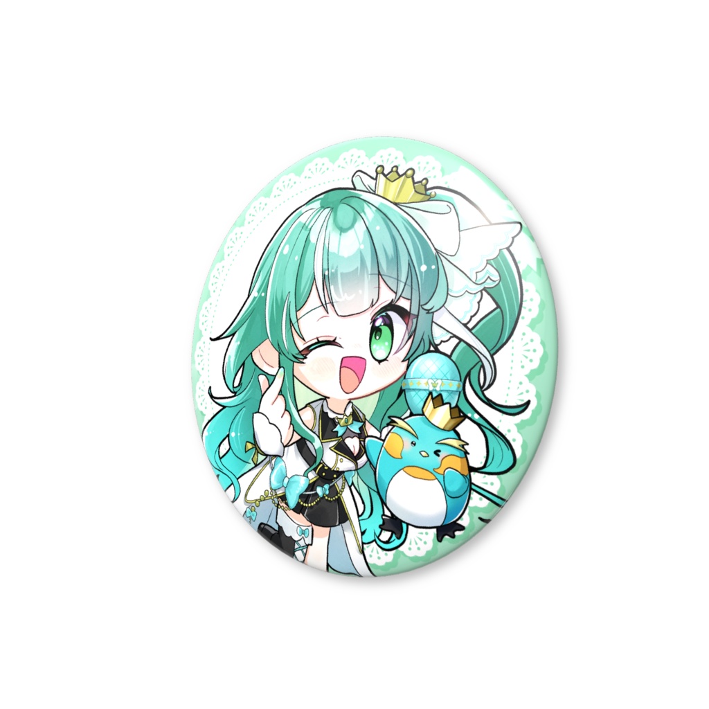 【みぺん】鳥類でらみゅV出演記念!缶バッジ