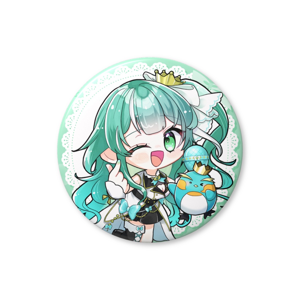 【みぺん】鳥類でらみゅV出演記念!缶バッジ