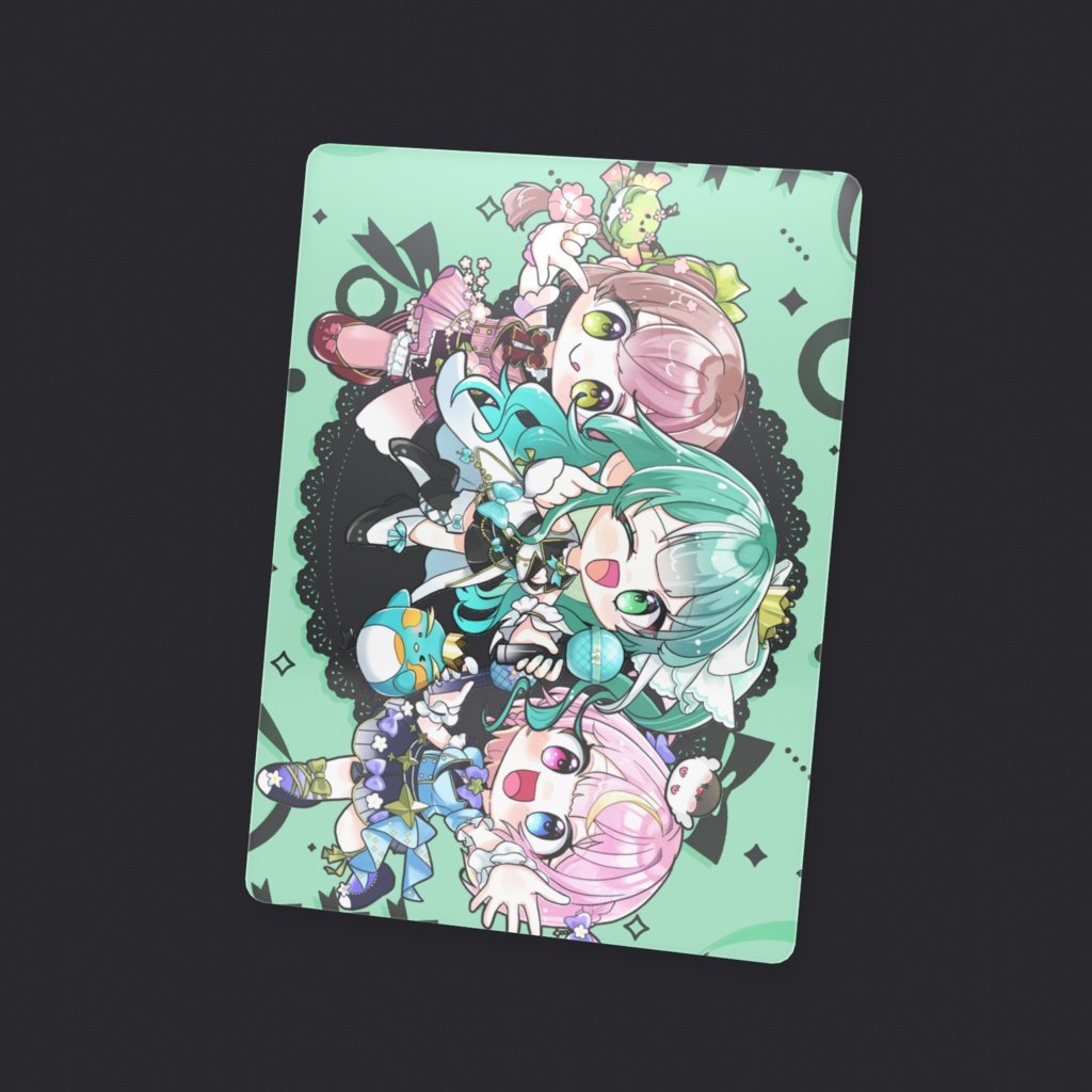 【みぺん】鳥類でらみゅV出演記念!クリアカード