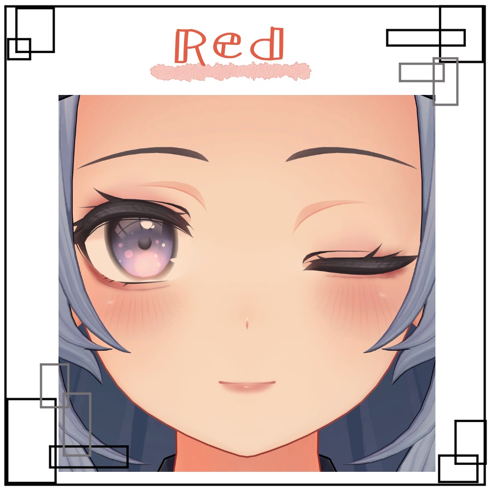 【桔梗ちゃん専用】カラフルメイク