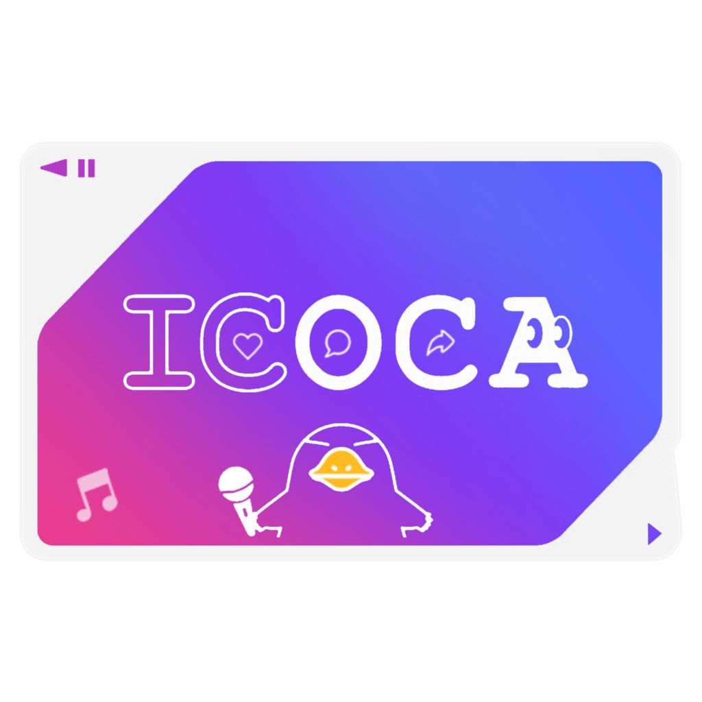 【ICOCA】Sing民ICカードステッカー