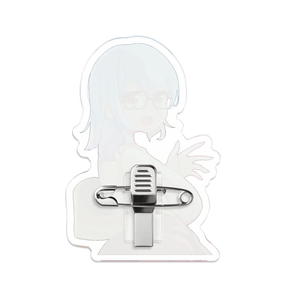 振り向きかにでんすバッジ