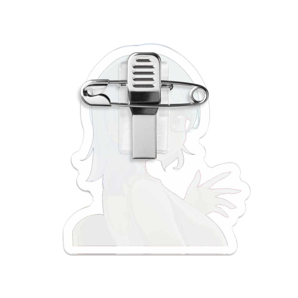 振り向きかにでんすバッジ小