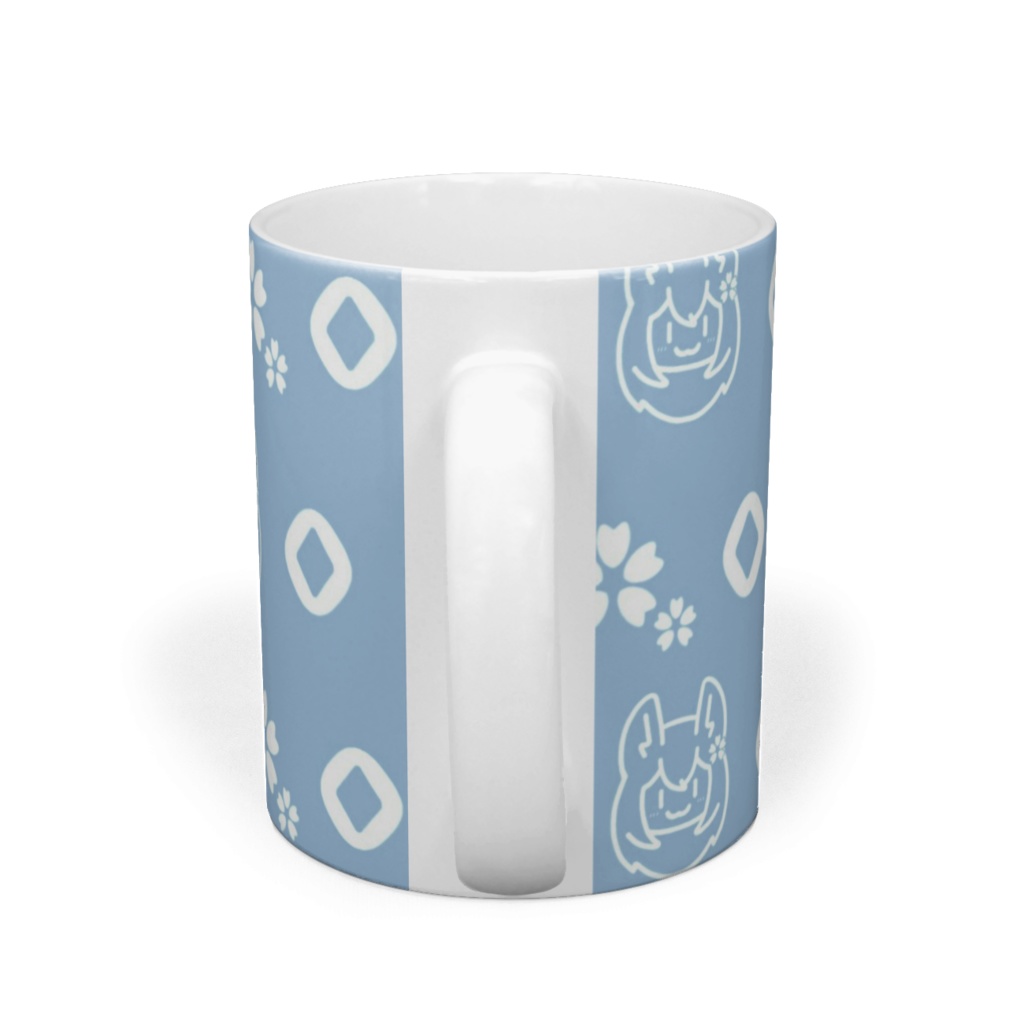 【朱社いなり】マグカップ(ブルー)