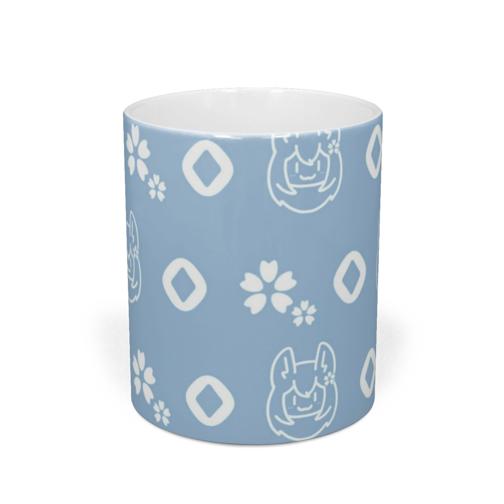 【朱社いなり】マグカップ(ブルー)