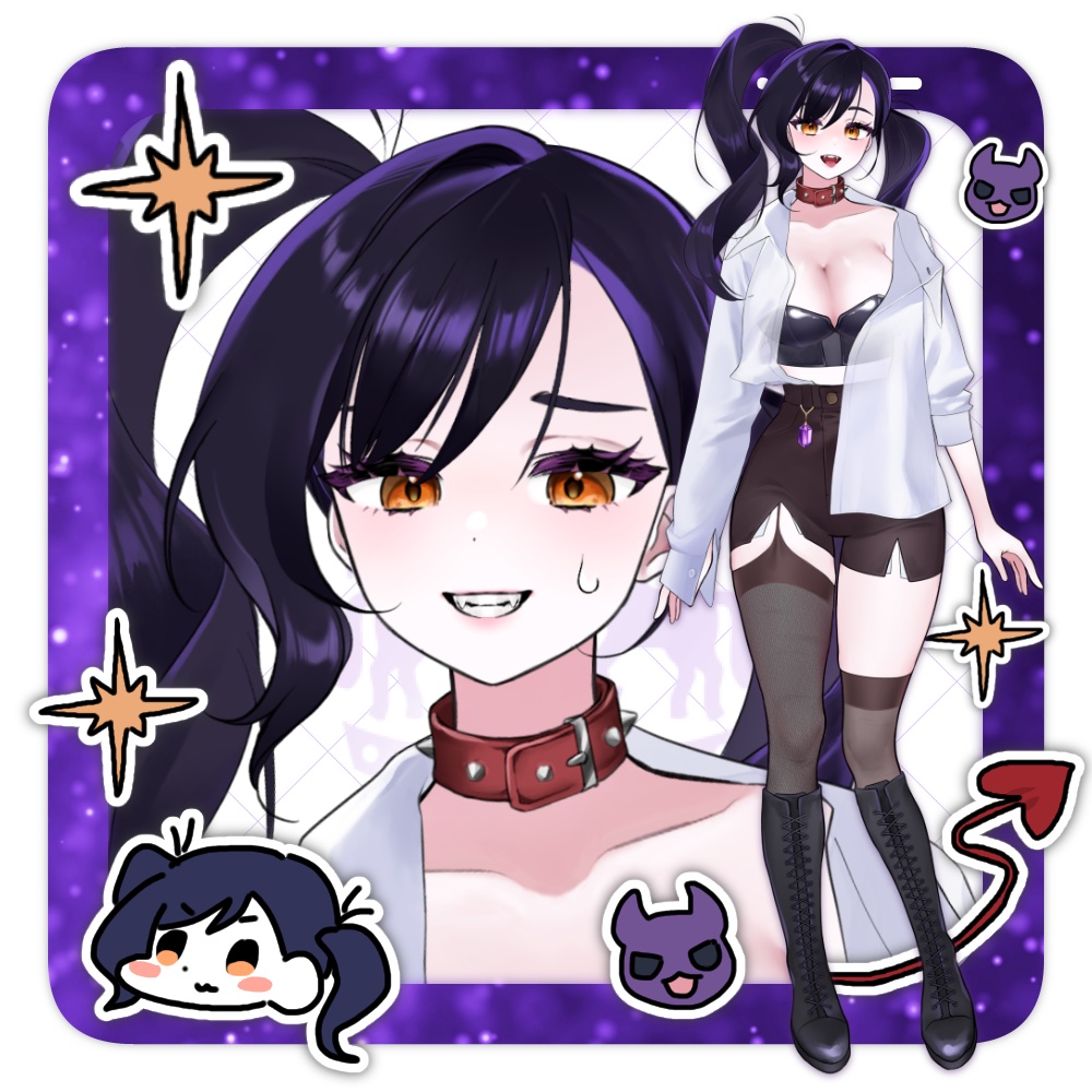 【public model】Live2D Vtuber Model💜lote【VTube Studio】