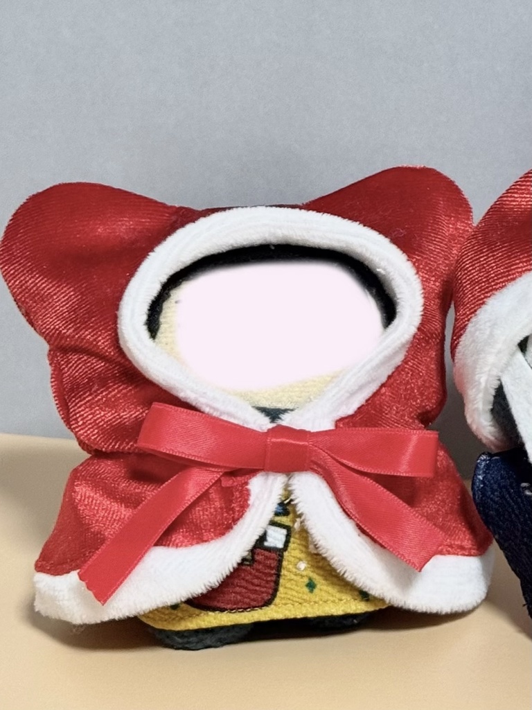 【無料型紙】おみみマント簡単バージョン+おまけのくつした