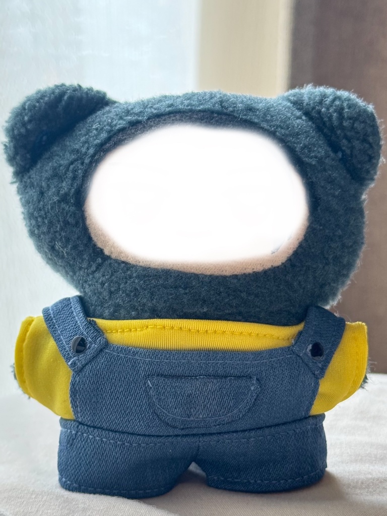 【無料型紙】ちみサロペット