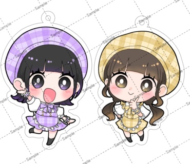 みうまるアクリルキーホルダー デフォルメver.