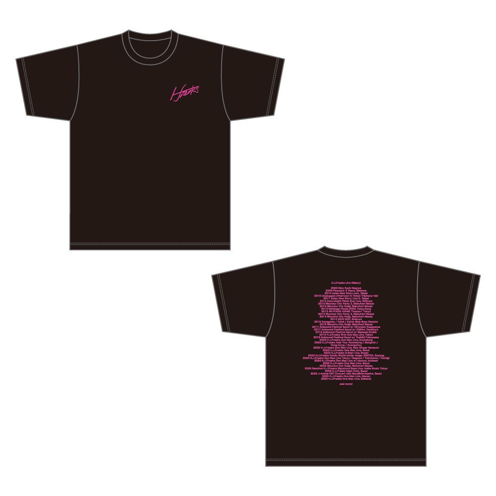 【H.J.Freaksジャパンライブ2025】事前物販「ライブTシャツ（全1種）」