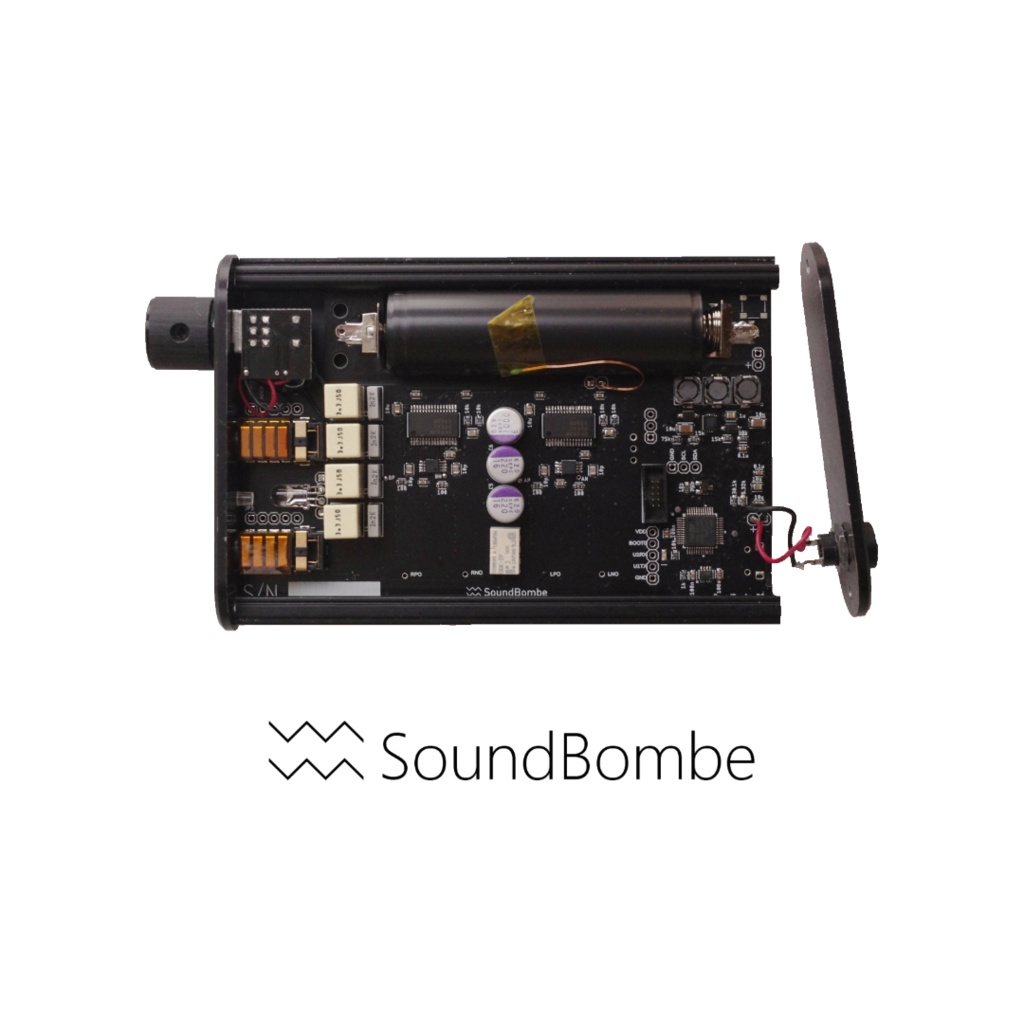 SoundBombe_D3 ポータブル・ヘッドホンアンプ - soundbombe - BOOTH
