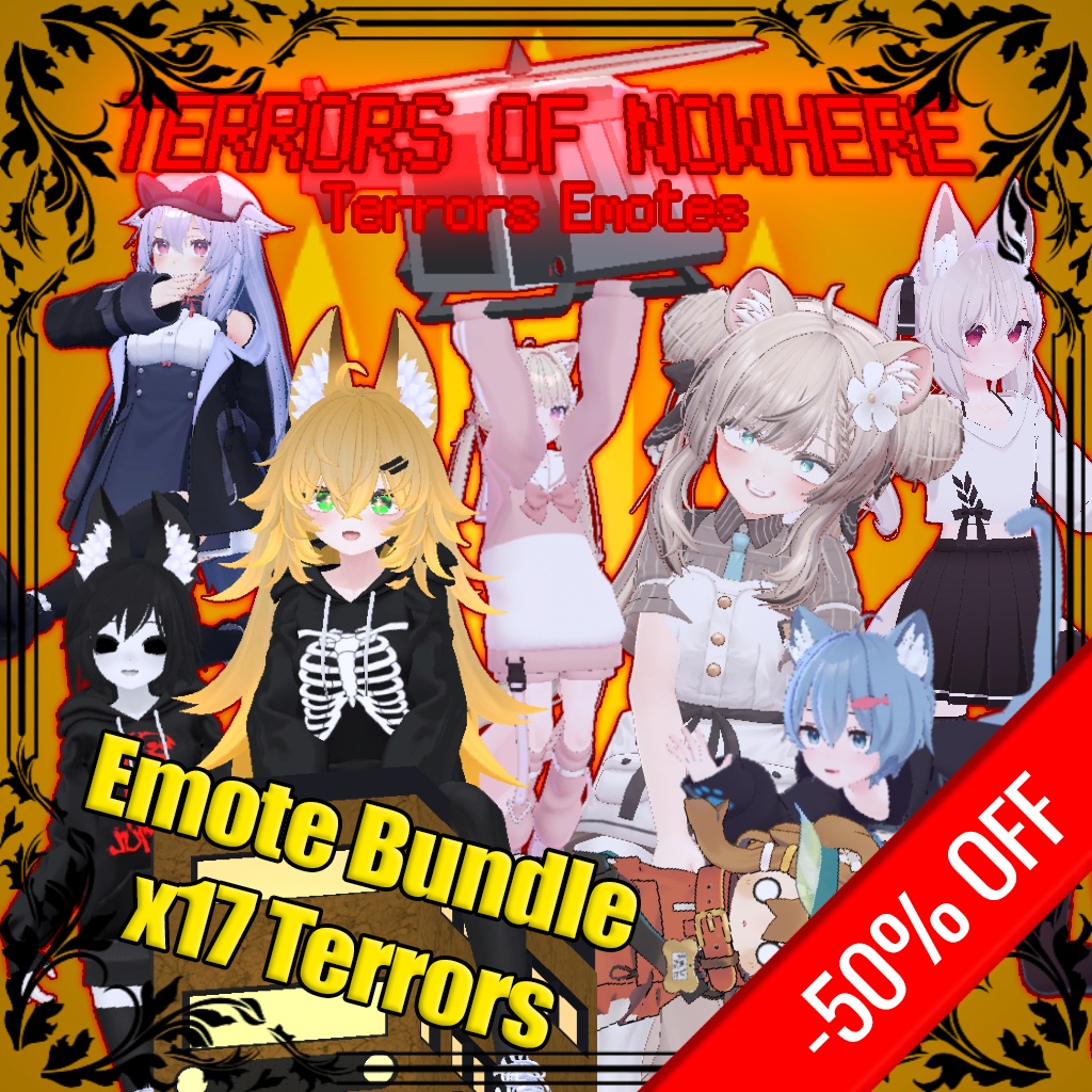 (-50% OFF) Terrors of Nowhere Emote Bundle