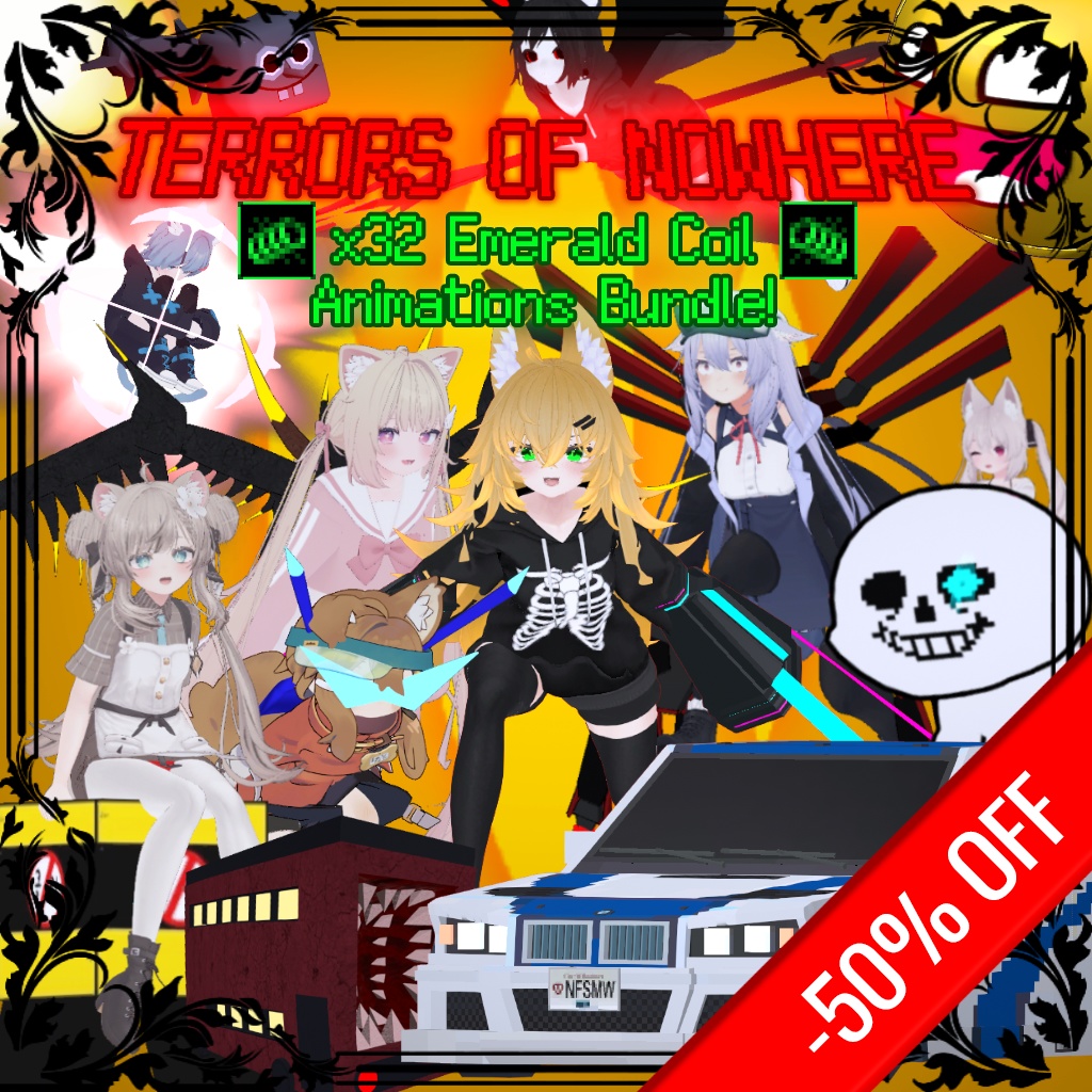 (-50% OFF) Terrors of Nowhere Emerald Coil Animation Bundle 