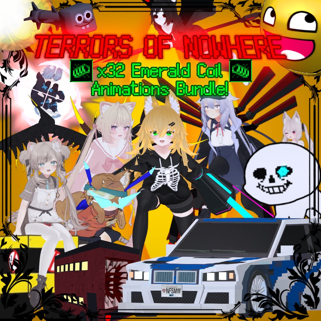 Terrors of Nowhere Emerald Coil Animation Bundle