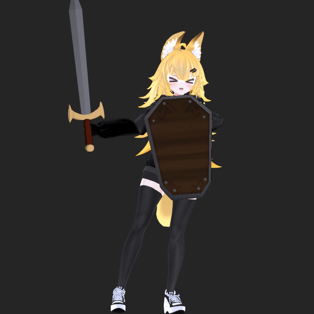 Skeleton Banging Shield (Meme) Emote