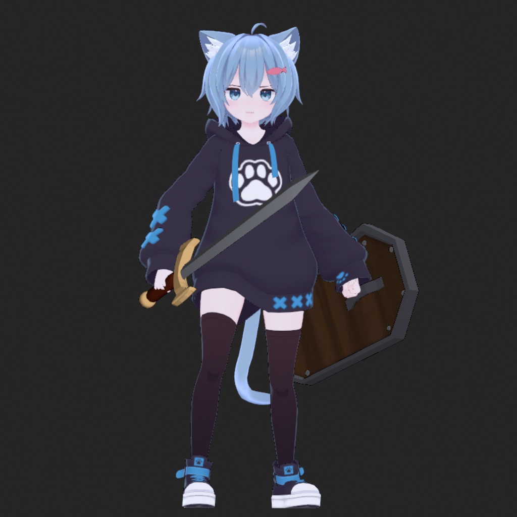 Skeleton Banging Shield (Meme) Emote