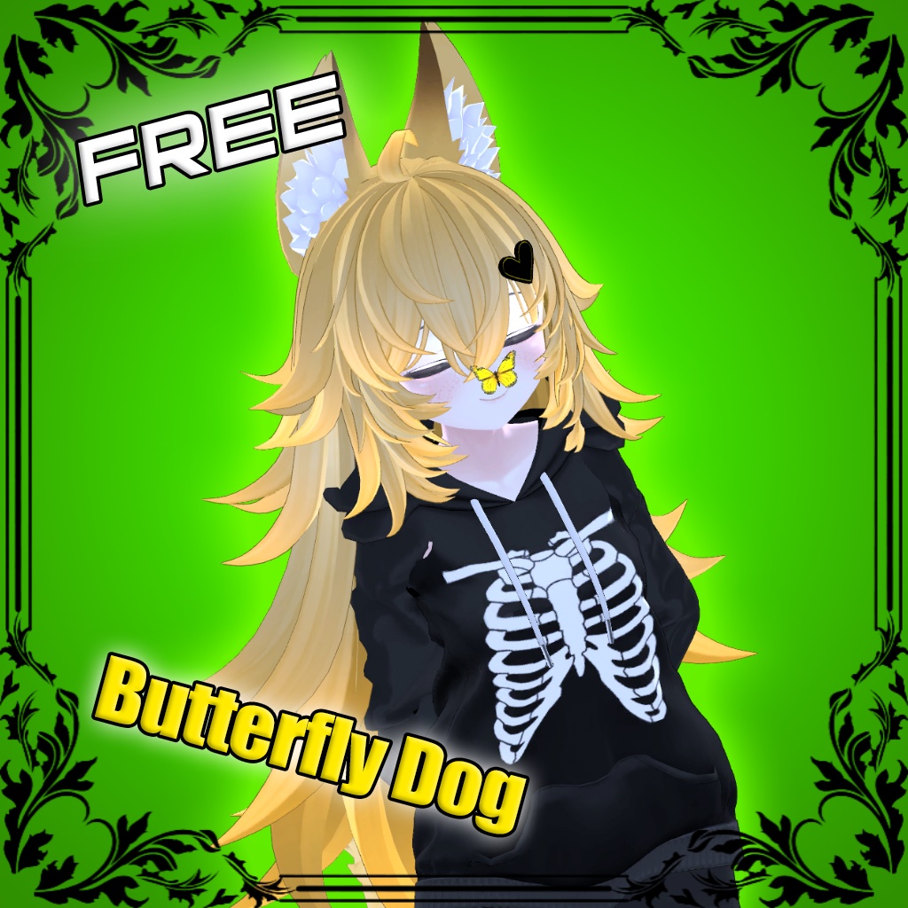 Butterfly Dog Emote (FREE)