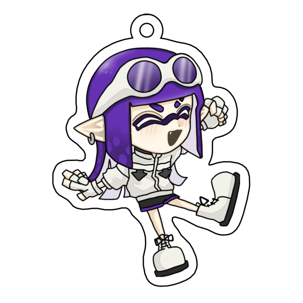 クテ アクリルキーホルダー