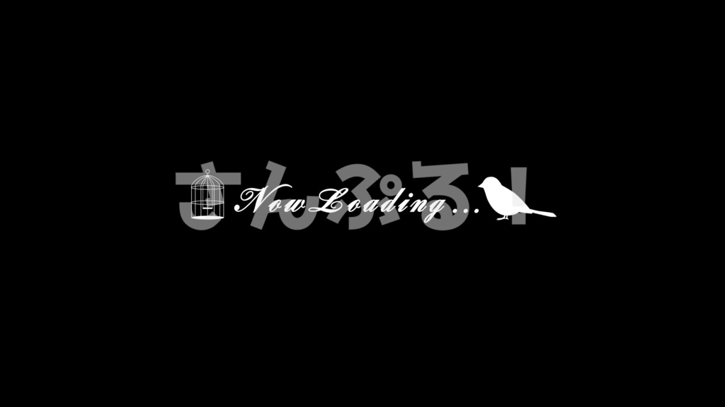 NowLoading【小鳥】映像素材:Youtuber:Vtuber