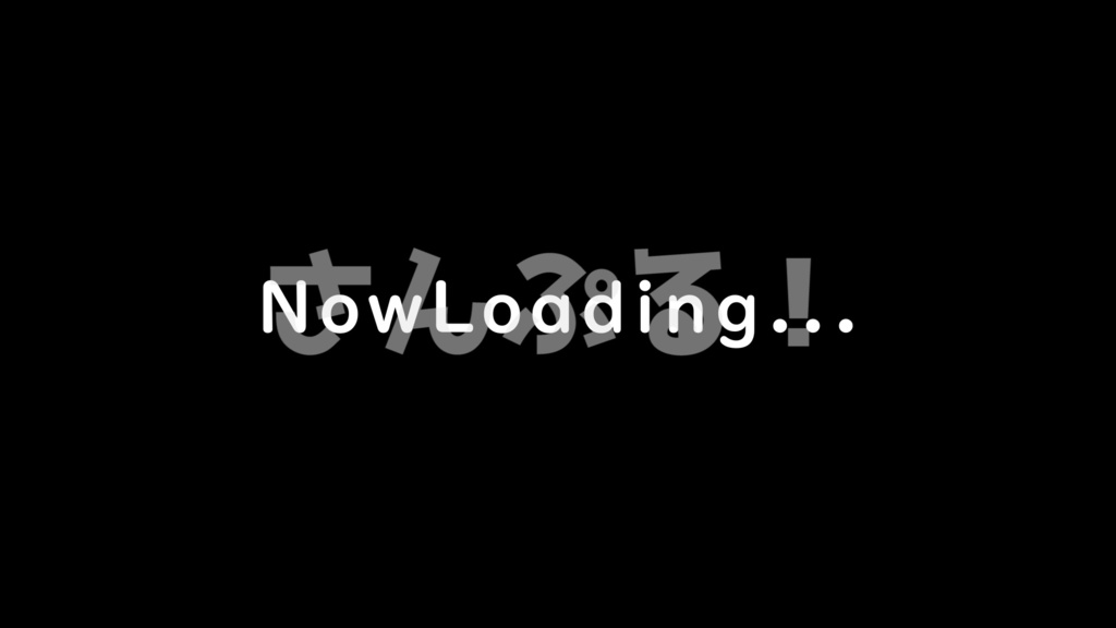 NowLoading【フリー素材 無料サンプル】映像素材：Youtuber：Vtuber