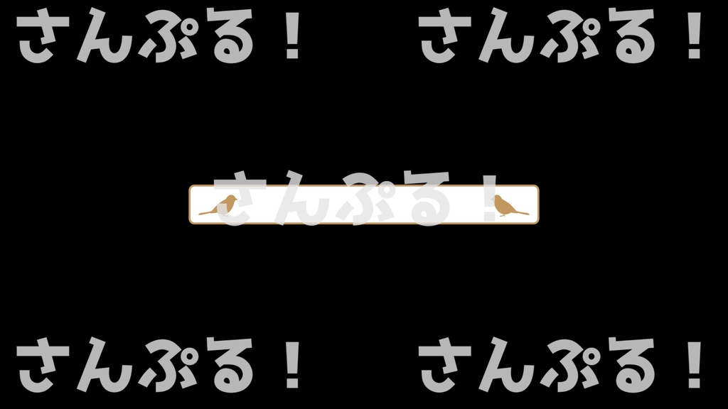 動くコメントフレームセット【クラシカルケージ】映像素材:Youtuber:Vtuber