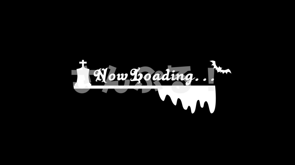 NowLoading【グレイブヤード】映像素材:Youtuber:Vtuber