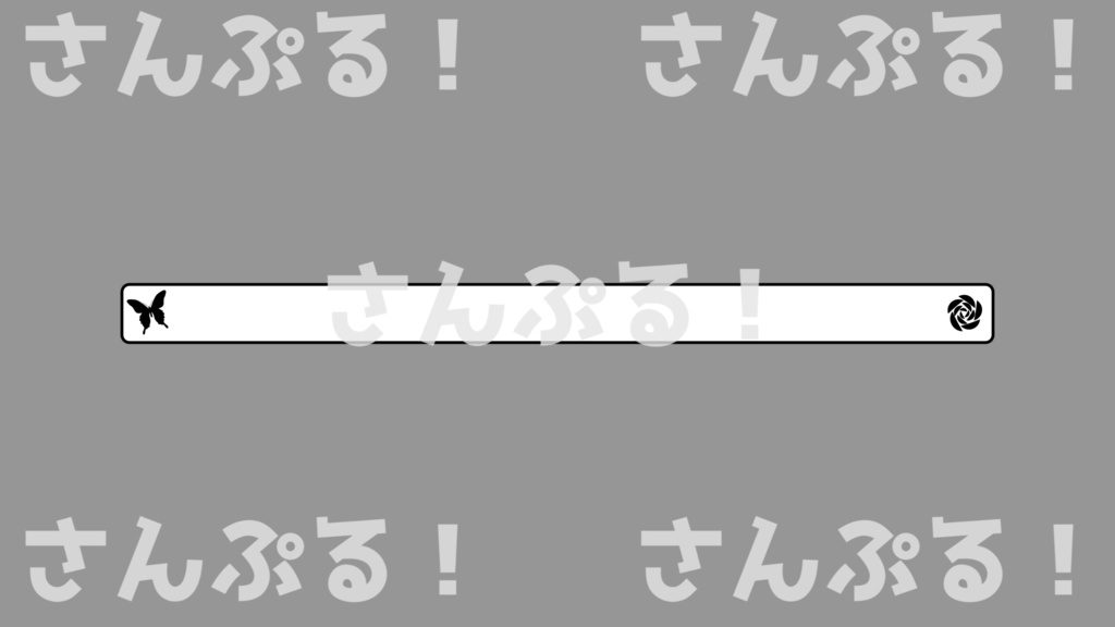 動くコメントフレームセット【ローゼンパピヨン】映像素材:Youtuber:Vtuber