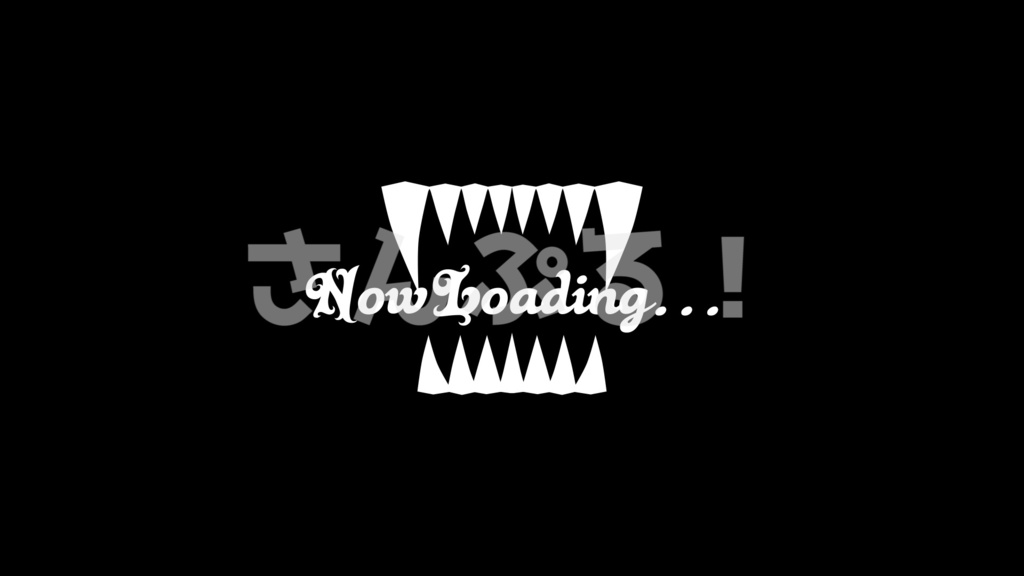 NowLoading【牙】映像素材：Youtuber：Vtuber