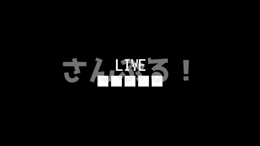 LiveIcon【レトロスタンダード】映像素材：Youtuber：Vtuber