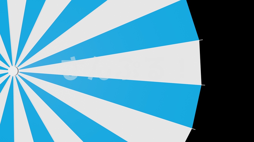 SP画面切替【番傘(パラソル) 5色】映像素材:トランジション:Youtuber:Vtuber