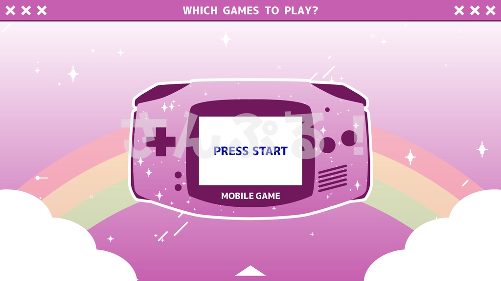 SP画面切替【Let's game! advance 10色】映像素材:トランジション:Youtuber:Vtuber